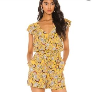 SANCTUARY BUTTON FRONT ROMPER